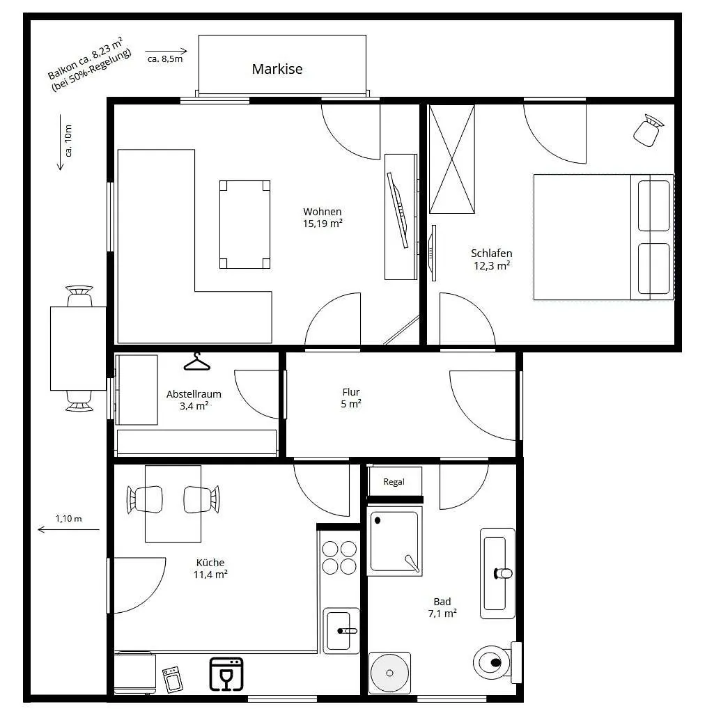 Apartment Zaißlhäusl Hof Ferienwohnungen Übersee Deutschland